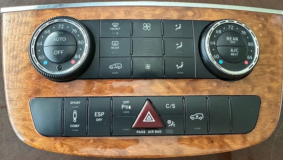 Mercedes GL450 ML350 2006-2008 calefacción aire acondicionado climatización A 251 820 82 89 ¡OEM! Foto 2 de 4