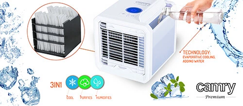 USB Mobile Klimaanlage Mini Air Cooler Klimagerät Luftkühler Befeuchter Ventilat - Bild 4 von 4