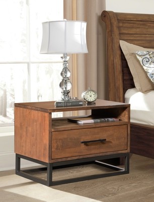 alpine bedside table 1 drawer 1 shelf ebay alpine bedside table 1 drawer 1 shelf ebay