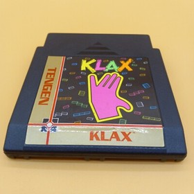KLAX Nintendo NES ORIGINAL TENGEN GAME CARTRIDGE 