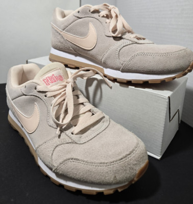 Nike MD Runner 2 SE Suede Women's Shoes AQ9121-801 Ivory 8.5 US
