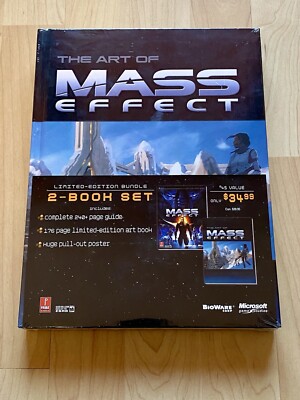 The Art of Mass Effect Buch-Set, Prima Guide & Artbook, NEU & OVP, versiegelt
