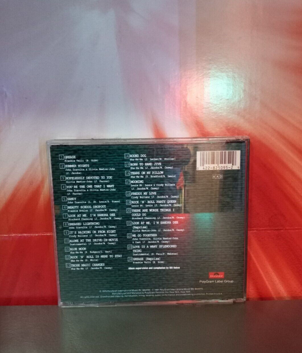 Grease 1978 Motion Picture Rockin' Rydell Edition DVD & Soundtrack CD