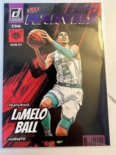 2022-23 Panini Donruss LaMelo Ball #7 Net Marvels Purple Press Proof SP