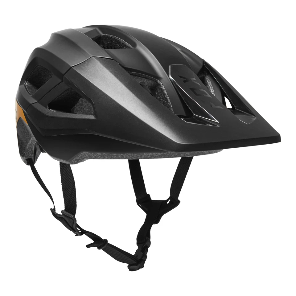 Casco de bicicleta Fox Racing Mainframe MIPS Downhill MTB negro/dorado grande Foto 3 de 4