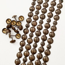 5Meters Upholstery Tacks Strips/Decorative Nail Trims of Sofa Headboard Bench, S