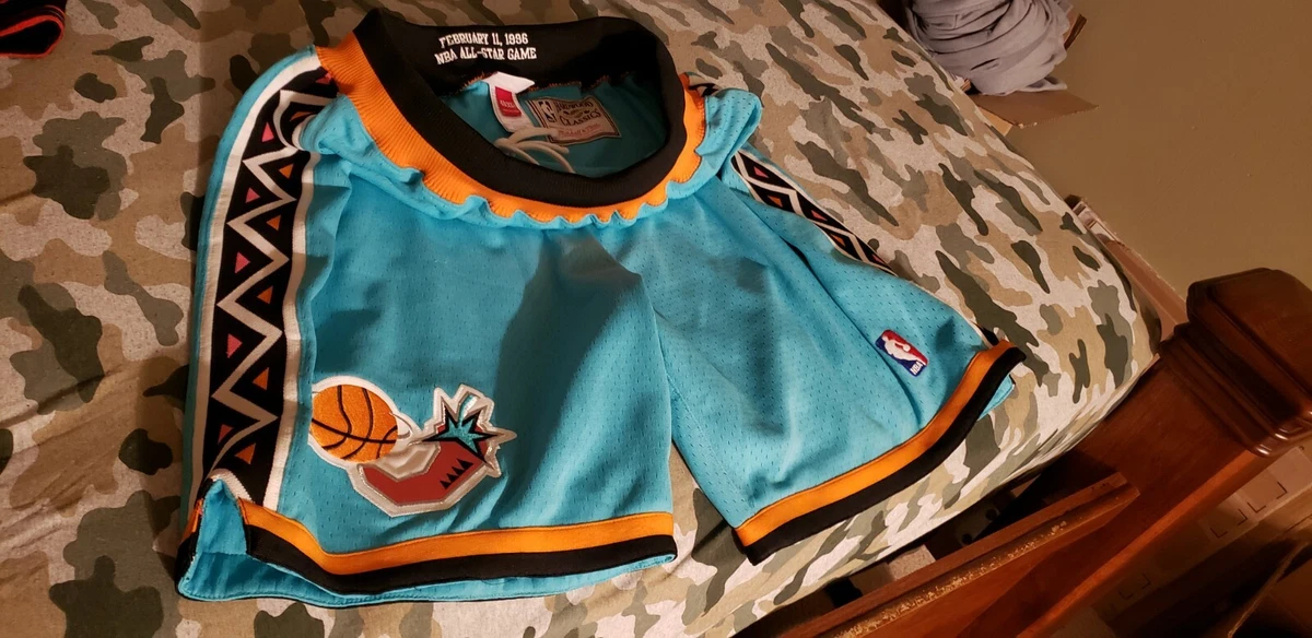 Authentic Mitchell & Ness 1996 NBA All-Star Game Shorts 