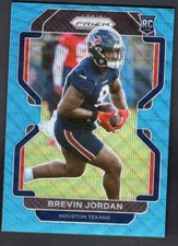 2021 Panini Prizm BREVIN JORDAN Blue Wave /199 SP Rookie RC #417