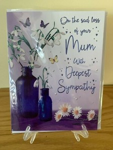 Perdita Della Tua Mamma Simpatia Biglietti Condoglianze Condoglianze Lutto Ebay