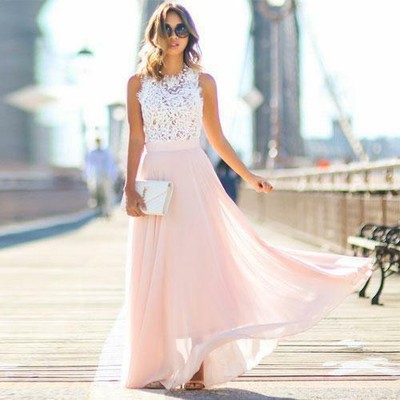 robe longue cocktail