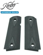 Kimber 1911 Compact / Ultra Grips, Checkered, Double Diamond Rubber - 1000057A