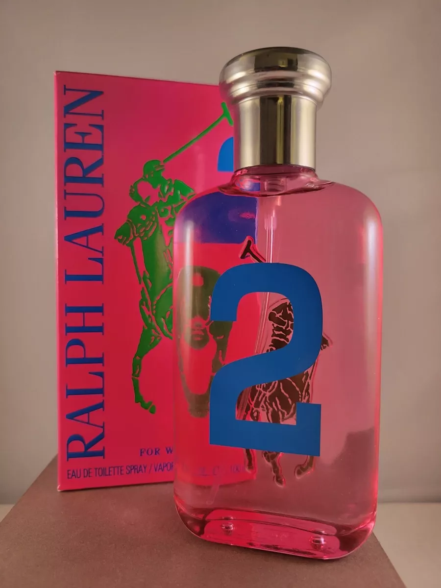 Ralph Lauren 2 For Women Big Pony Collection Eau de Toilette 3.4fl.oz 100ml  NEW