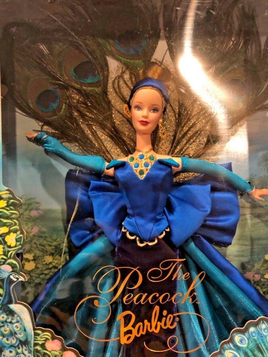 The Peacock 1998 Barbie Doll! NRFB! Perfect, near mint condition