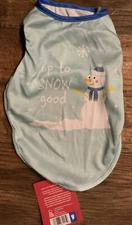 Best Brands Pet T-Shirt Size Medium Soft And Comfortable “Up to Snow Good “