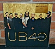 UB40 - Collected, Limited Import 180G 2LP CLEAR VINYL Foil #'d Gatefold New!
