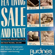 Florida Catalog Miami Burdines 1989 Living Beachcore Home King Of Fans Trump