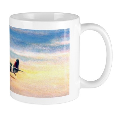 CafePress SPITFIRE ART Mug 11 oz Ceramic Mug (872776653)