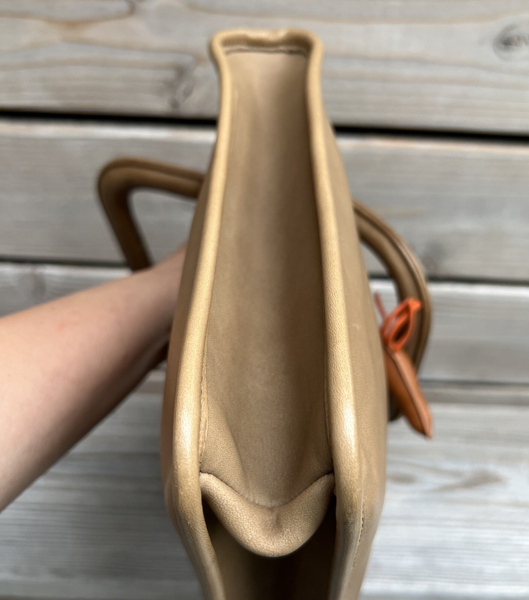 60s Vintage Coach NYC Handle Portfolio bag, Putty | eBay