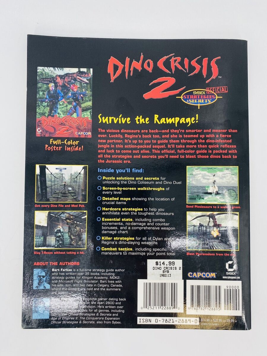 Capcom 2000 Dino Crisis 2: Prima's Official Strategy Guide w Capcom 2000 Dino Crisis 2: Prima's Official Strategy Guide w
