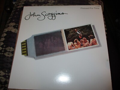 2017 Reissue JOHN SCOGGINS Pressed For Time LP Tiger Lily W/Insert Power Pop NM