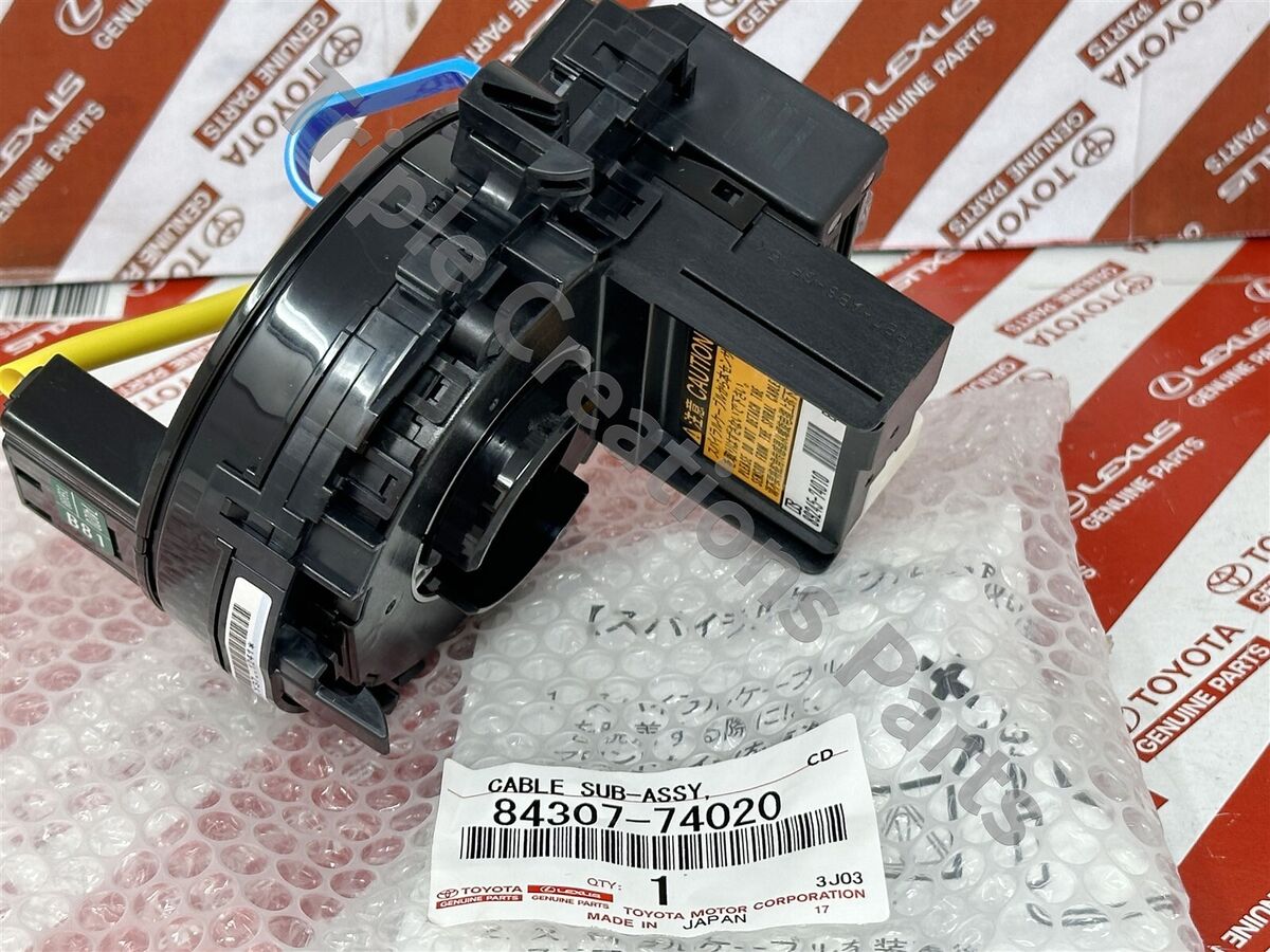 84307-74020 Toyota Cable Sub-assy Spiral 8430774020 Genuine 84307-74020 Toyota Cable Sub-assy Spiral 8430774020 Genuine