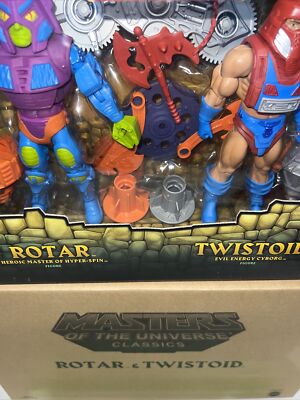 Mattel MOTU Masters of The Universe Classics Rotar & Twistoid 2pk