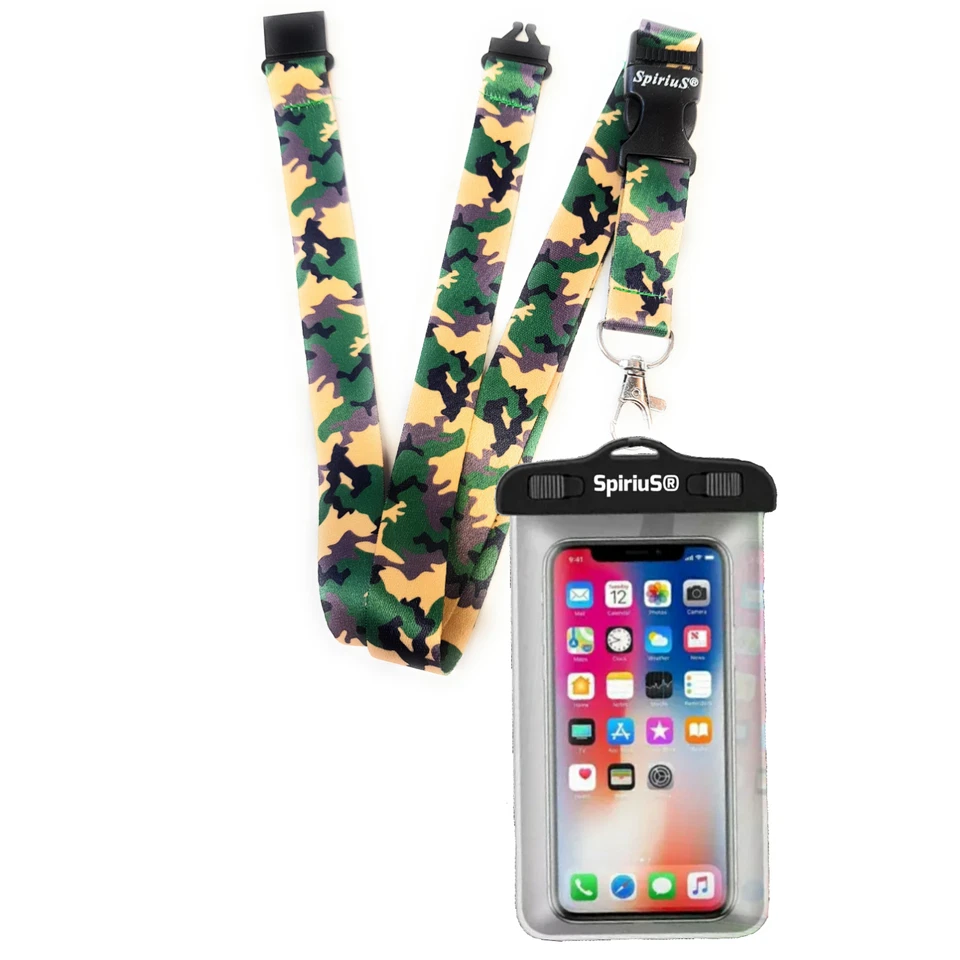SpiriuS Waterproof & Underwater phone case bag pouch+ Neck Strap Lanyard Holder  - Image 3 of 4