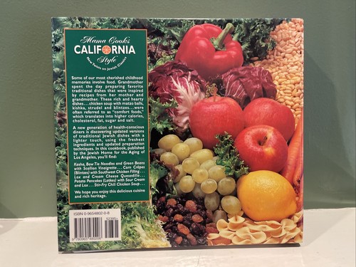 Mama Cooks California Style: New Twists on Jewish Classics Library Binding – May - Picture 2 of 2