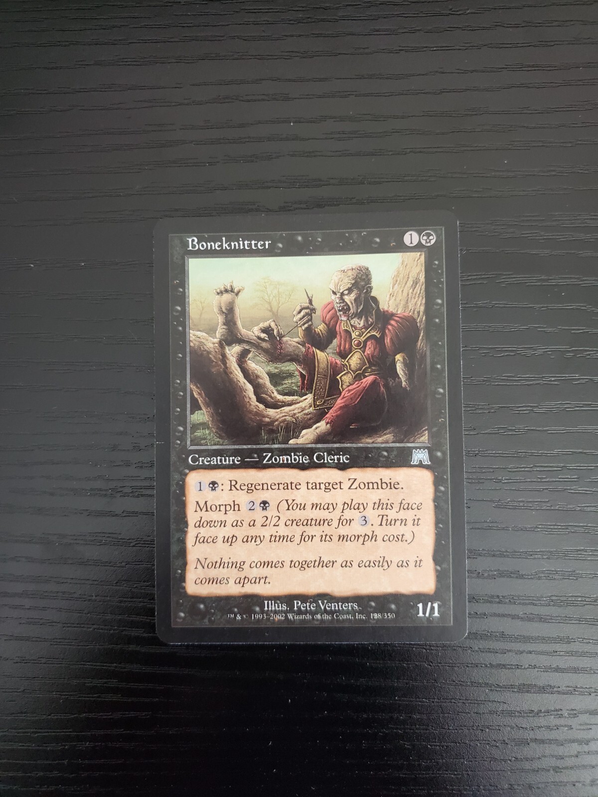 MTG Magic the Gathering - Onslaught - Boneknitter 128/350 - NM