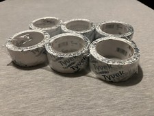 Pack of 6 Rolls, DuPont Tyvek House Wrap Tape 1.88  x 164  ft