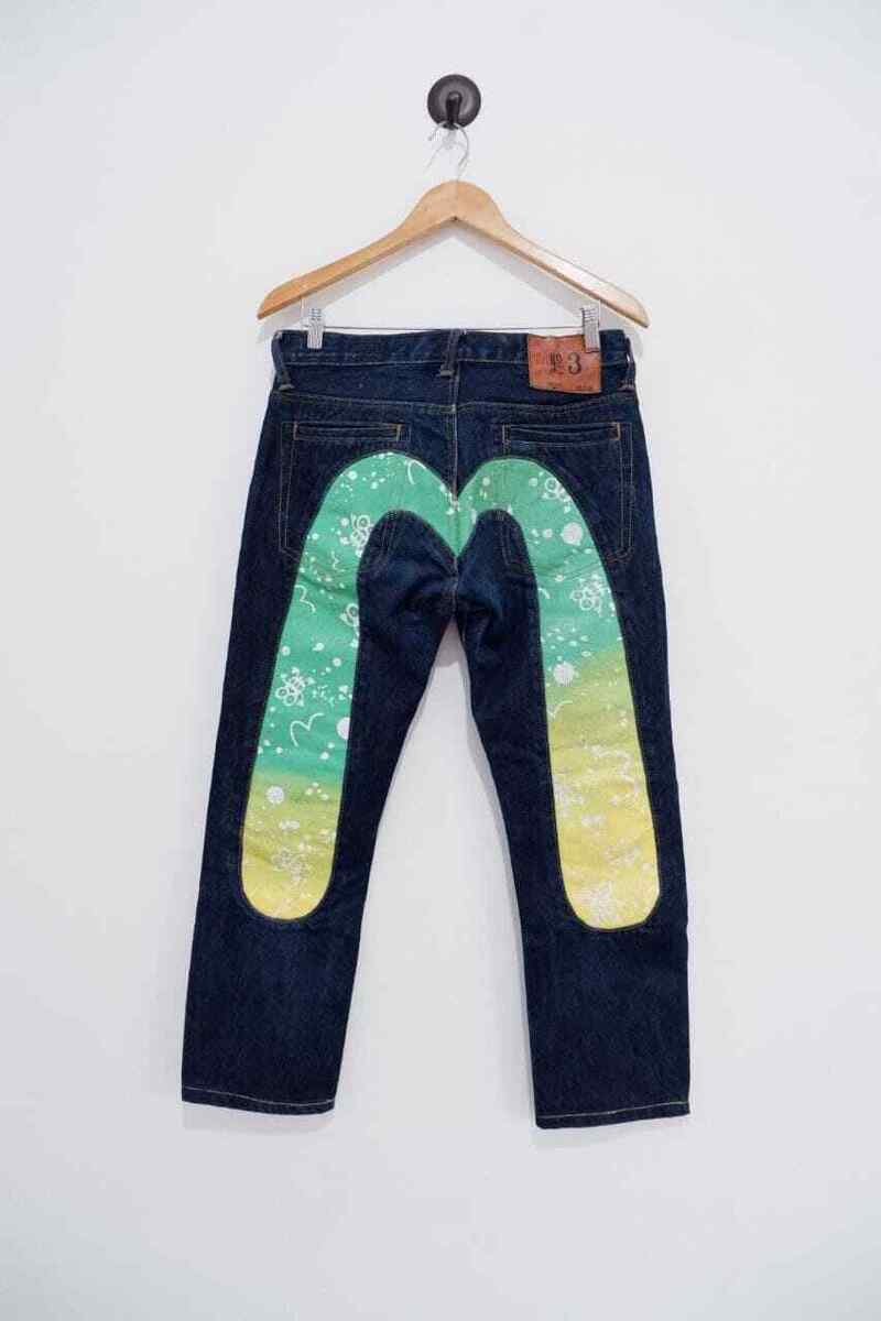 Evisu Big Daicock Logo Selvedge Jeans | eBay Evisu Big Daicock Logo Selvedge Jeans | eBay