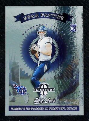 2023 Panini Limited 1997 Exposure #50 Will Levis RC Rookie Titans