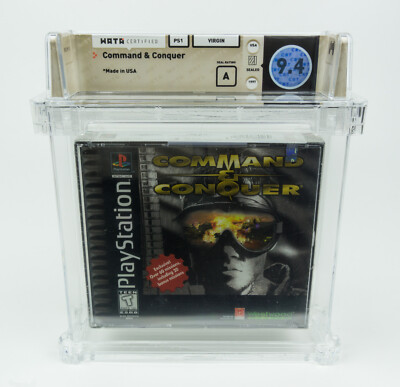 Playstation 1 *Command & Conquer* PS1 New / WATA 9.4 A+ no VGA POP 8