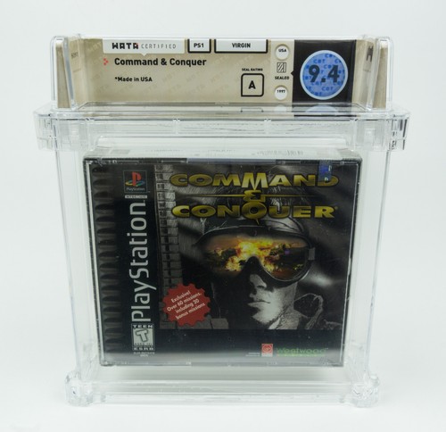 Playstation 1 *Command & Conquer* PS1 New / WATA 9.4 A+ no VGA POP 8 - 第 1/10 張圖片