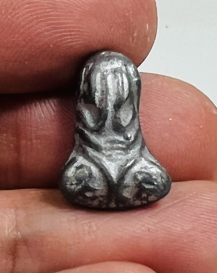 Dijes amuleto de protección Phra Pidta Buda ojo cerrado Talismán LP Eiam 2514BE  Foto 4 de 4