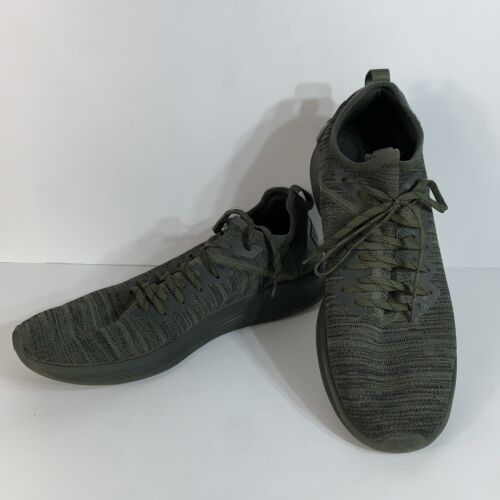 Mens Puma Green Ignite Flash Evoknit Sneakers Size 13 - Picture 1 of 15