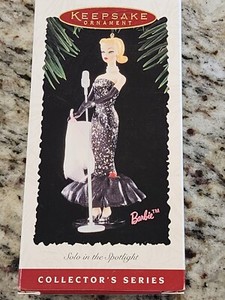 Hallmark Keepsake 1995 Barbie Collectors Series "Solo in The Spotlight" Ornament