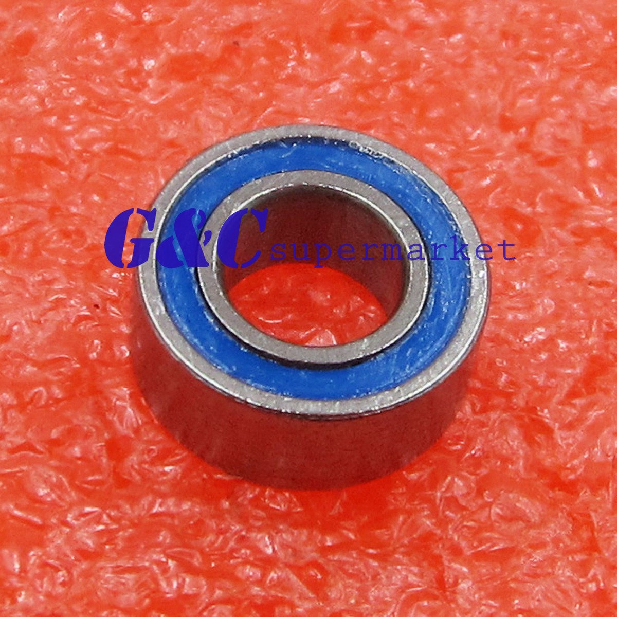 Cuscinetti Miniaturizzati MR105-2RS ABEC-5 - 10 Pezzi - 5x10x4 Mm Con Doppia Tenuta In Gomma