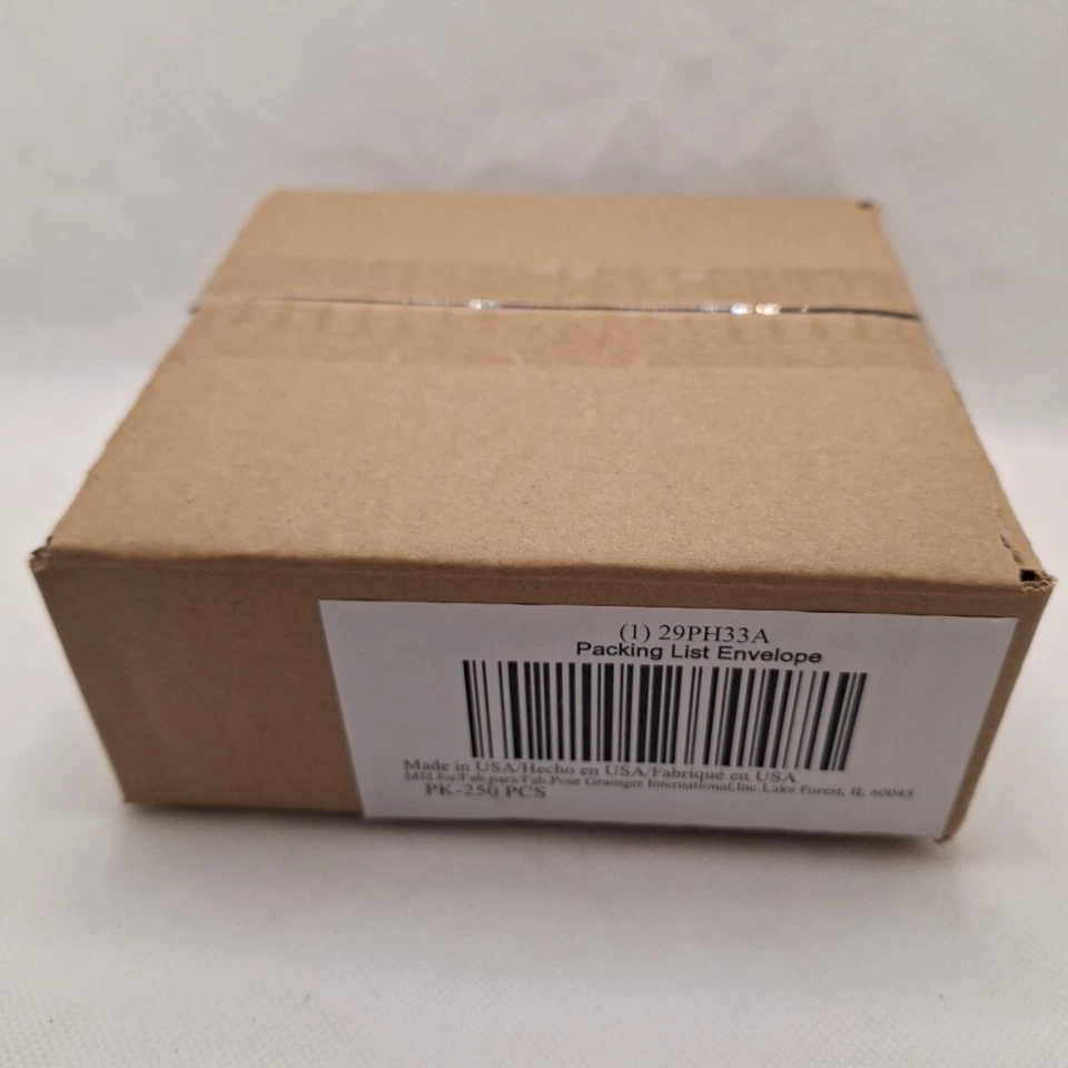 Pack Of 250 Packing List Envelopes 29PH33 Orange 4 1/2 IN OUTSIDE HT, 5 1/2 IN - Image 2 of 2