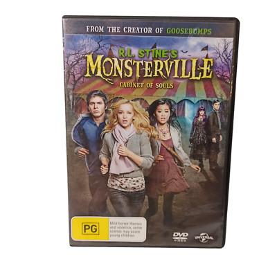 R.L. Stine's Monsterville DVD Movie American Comedy Horror Carnival Supernatural