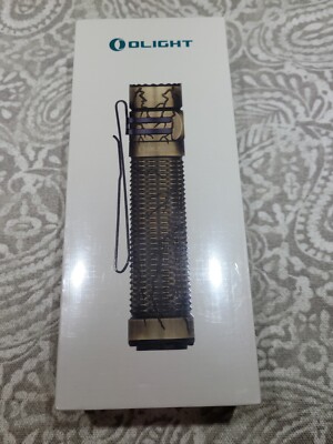 Olight Warrior Mini 3 Cracked Brass Limited Edition. Neu