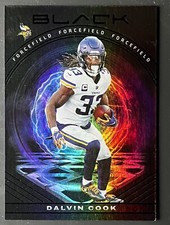 2022 Panini Black DALVIN COOK ForceField Case Hit + Red Cracked Ice 2020 Prizm