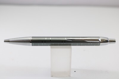 Vintage Parker IM Premium Grau Gefütterter Kugelschreiber, CT (Mine Fitted)