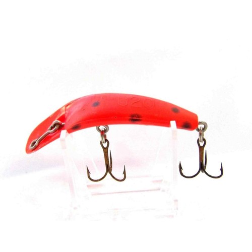 VINTAGE SALMON LURE U20 Flatfish Orange