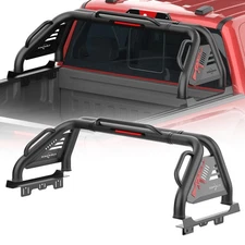 Roll Sport Bar Adjustable Chase Roof Rack Bed Bar For F-150/ Truck/Silverado/Ram