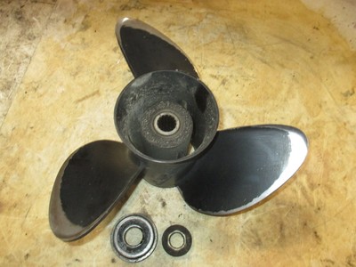 Johnson 200hp 2 stroke ocean runner outboard SST stainless steel propellor