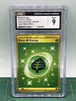 grass energy pokemon card value - 278/193 - Paldea Evolved Professor Program Promos Type 2022 Pokmon Card Grass Energy