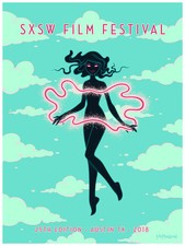 SXSW Film Festival 25 Austin 2018 by Tara McPherson Art Print Ltd Edition x/300