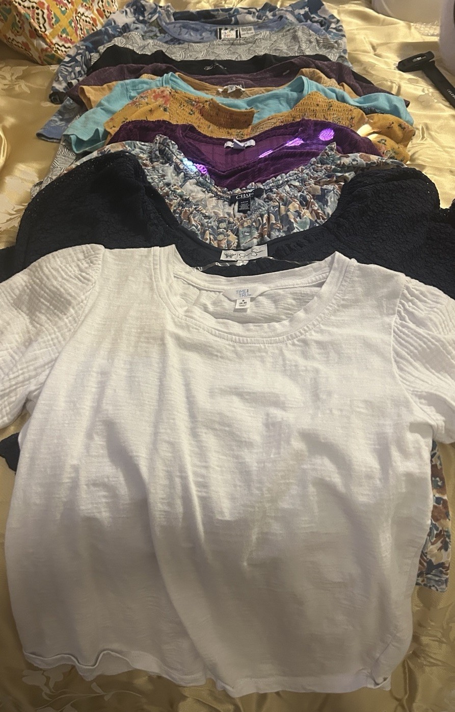 13 Lot Sm & PSM Casual Shirts, Chaps, Apt 9, J Simpson, Sonoma,old navy, Nine We