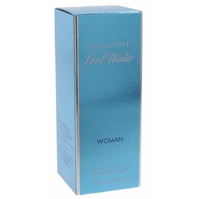 Damenparfüm Davidoff Cool Water Woman EDT 50 ml (1 Stück)